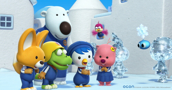 Кадр из мультфильма Пингвинёнок Пороро. Новогодние приключения