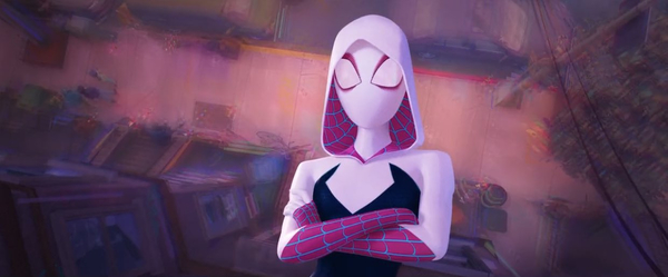 Кадр из мультфильма Человек-паук: Паутина вселенных