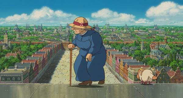 Кадр из мультфильма Ходячий замок
