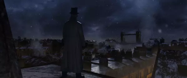 Кадр из фильма Человек-невидимка. Возвращение легенды